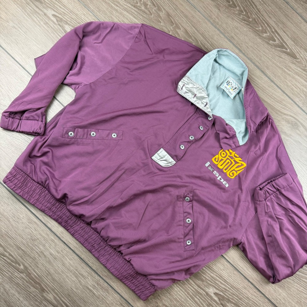 IXSPA Jamie Sadock Womens Pullover Windbreaker Jacket Purple M